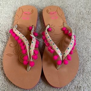 New beach flip flops!